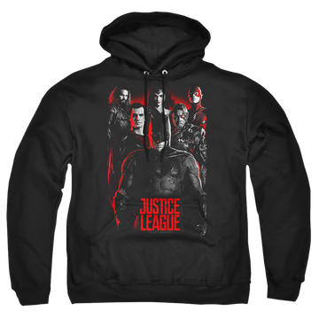 Justice League The League Pullover Hoodie Pullover Hoodie Justice League   
