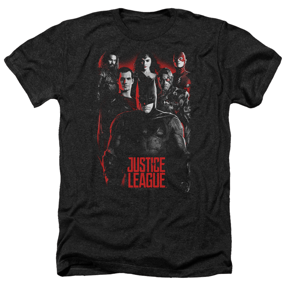 Justice League The League Men's Heather T-Shirt Men's Heather T-Shirt Justice League   