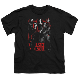 Justice League Movie The League - Youth T-Shirt Youth T-Shirt (Ages 8-12) Justice League   