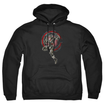 Justice League Movie Cyborg - Pullover Hoodie Pullover Hoodie Justice League   