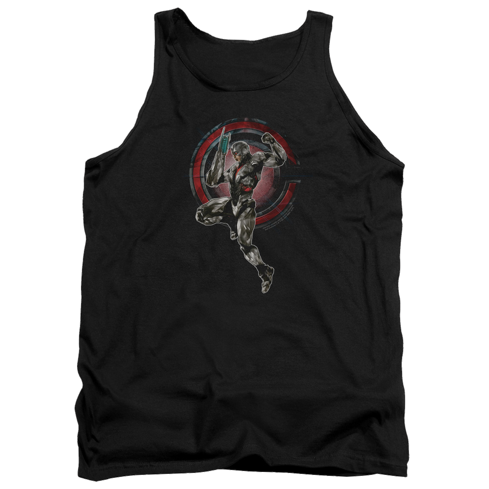 Justice League Movie Cyborg - Men's Tank Top Men's Tank Justice League   