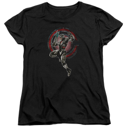 Justice League Movie Cyborg - Women's T-Shirt Women's T-Shirt Justice League   