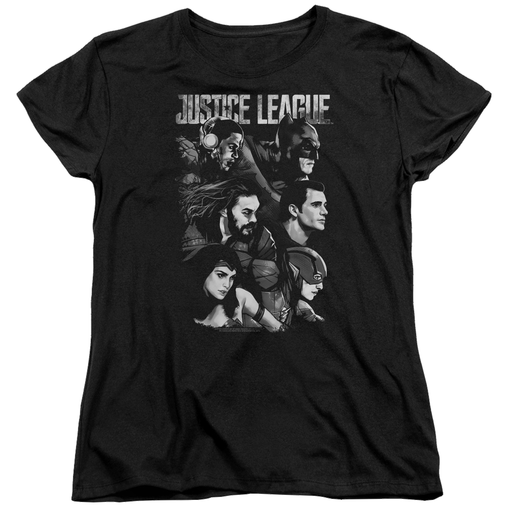 Justice League Pushing Forward Women's T-Shirt Women's T-Shirt Justice League   