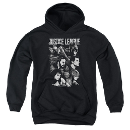 Justice League Movie Pushing Forward - Youth Hoodie Youth Hoodie (Ages 8-12) Justice League   