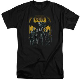 Justice League Stand Up To Evil Men's Tall Fit T-Shirt Men's Tall Fit T-Shirt Justice League   