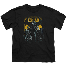 Justice League Movie Stand Up To Evil - Youth T-Shirt Youth T-Shirt (Ages 8-12) Justice League   