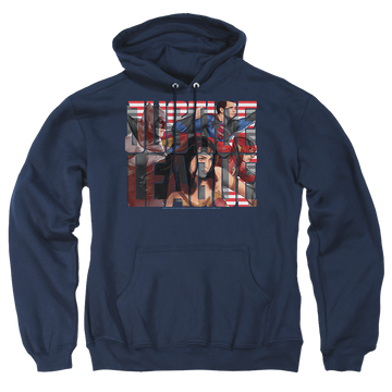 Justice League Rally Pullover Hoodie Pullover Hoodie Justice League   
