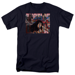 Justice League Rally Men's Regular Fit T-Shirt Men's Regular Fit T-Shirt Justice League   