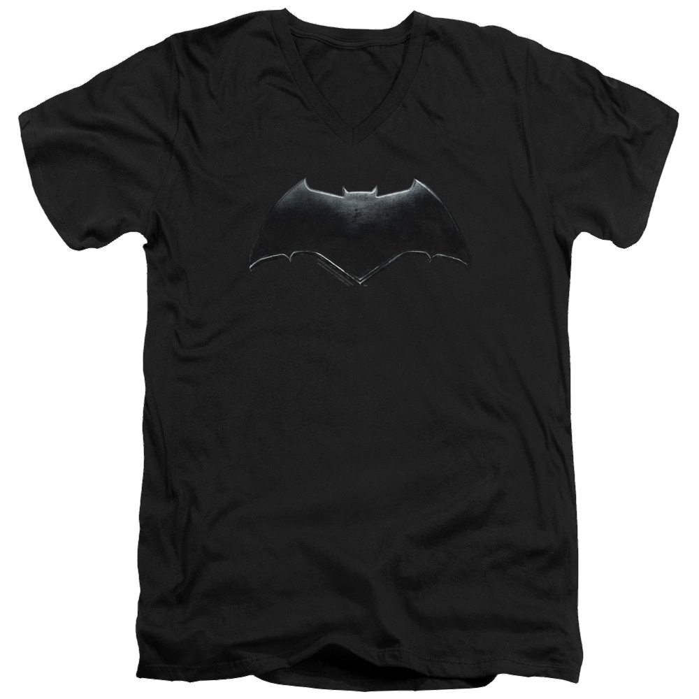 Justice League Batman Logo Men's V-Neck T-Shirt Men's V-Neck T-Shirt Justice League   