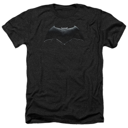 Justice League Batman Logo Men's Heather T-Shirt Men's Heather T-Shirt Justice League   