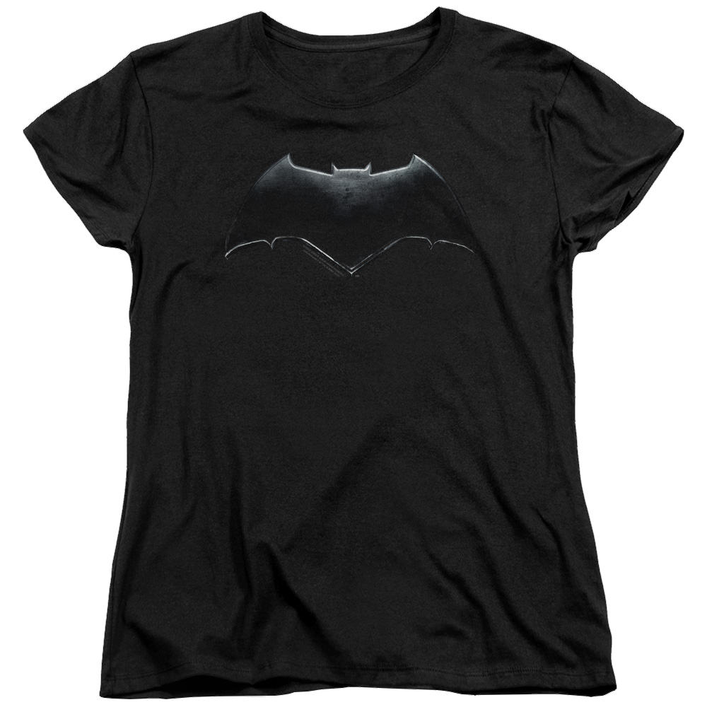 Justice League Movie Batman Logo - Women's T-Shirt Women's T-Shirt Justice League   