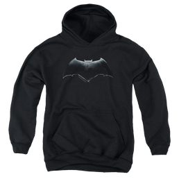 Justice League Movie Batman Logo - Youth Hoodie Youth Hoodie (Ages 8-12) Justice League   