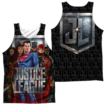 Justice League Movie The League men's all-over print tank