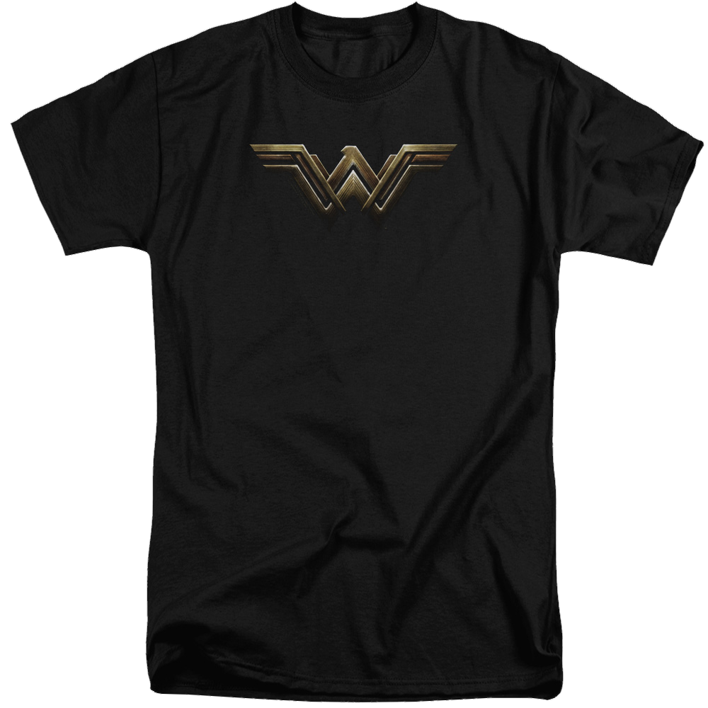 Justice League Wonder Woman Logo Men's Tall Fit T-Shirt Men's Tall Fit T-Shirt Justice League   