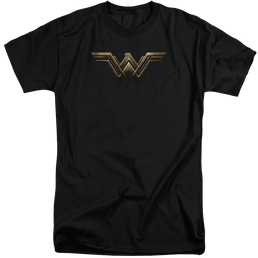 Justice League Wonder Woman Logo Men's Tall Fit T-Shirt Men's Tall Fit T-Shirt Justice League   