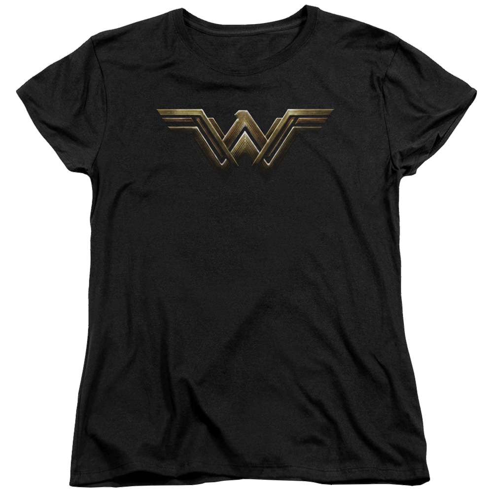 Justice League Wonder Woman Logo Women's T-Shirt Women's T-Shirt Justice League   