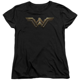 Justice League Wonder Woman Logo Women's T-Shirt Women's T-Shirt Justice League   