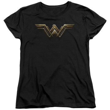 Justice League Wonder Woman Logo Women's T-Shirt Women's T-Shirt Justice League   