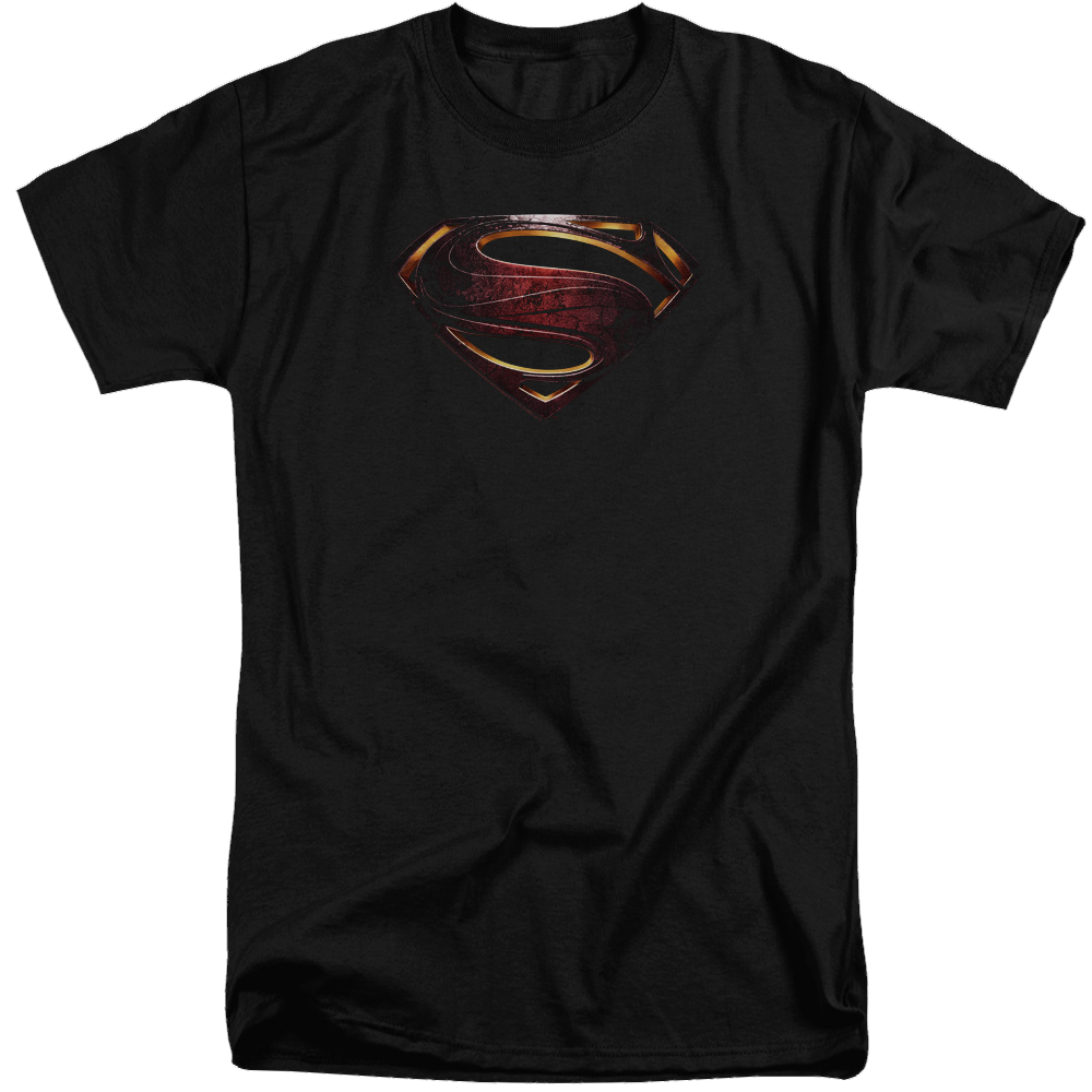 Justice League Superman Logo Men's Tall Fit T-Shirt Men's Tall Fit T-Shirt Justice League   