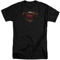 Justice League Superman Logo Men's Tall Fit T-Shirt Men's Tall Fit T-Shirt Justice League   