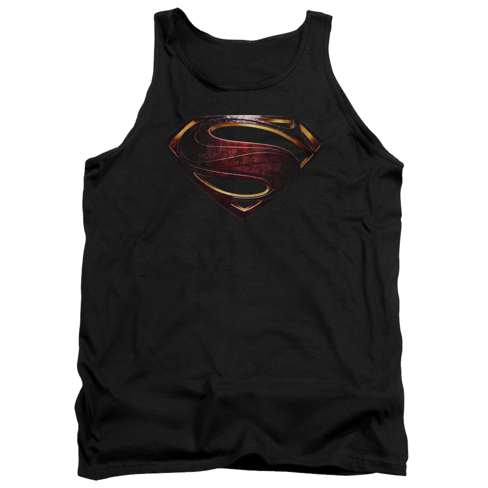 Justice League Superman Logo Men's Tank Men's Tank Justice League   