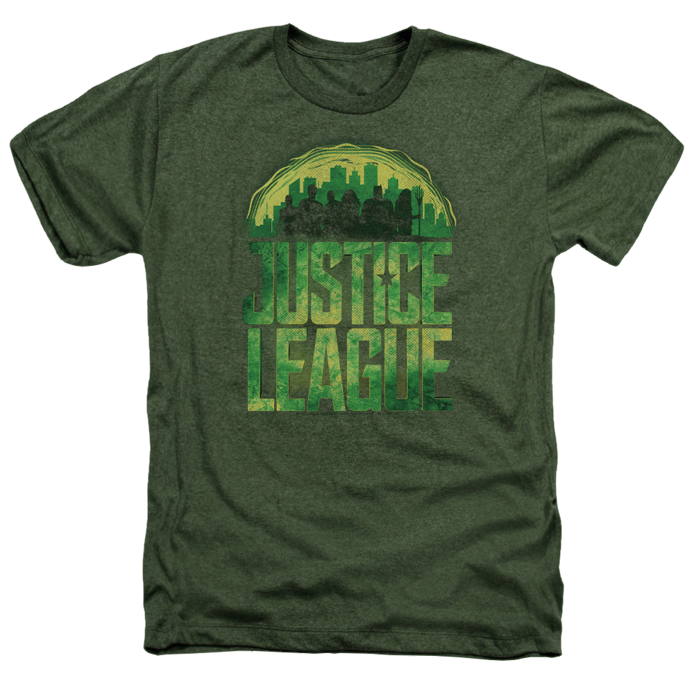Justice League Kryptonite Men's Heather T-Shirt Men's Heather T-Shirt Justice League   