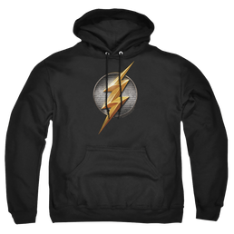 Justice League Flash Logo Pullover Hoodie Pullover Hoodie Justice League   