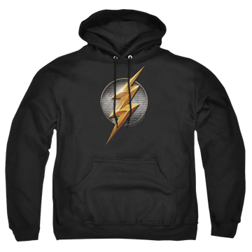 Justice League Flash Logo Pullover Hoodie Pullover Hoodie Justice League   