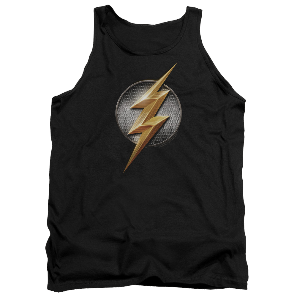 Justice League Flash Logo Men's Tank Men's Tank Justice League   