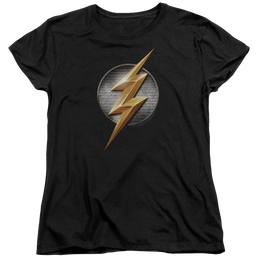 Justice League Flash Logo Women's T-Shirt Women's T-Shirt Justice League   