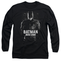 Justice League Batman Men's Long Sleeve T-Shirt Men's Long Sleeve T-Shirt Justice League   