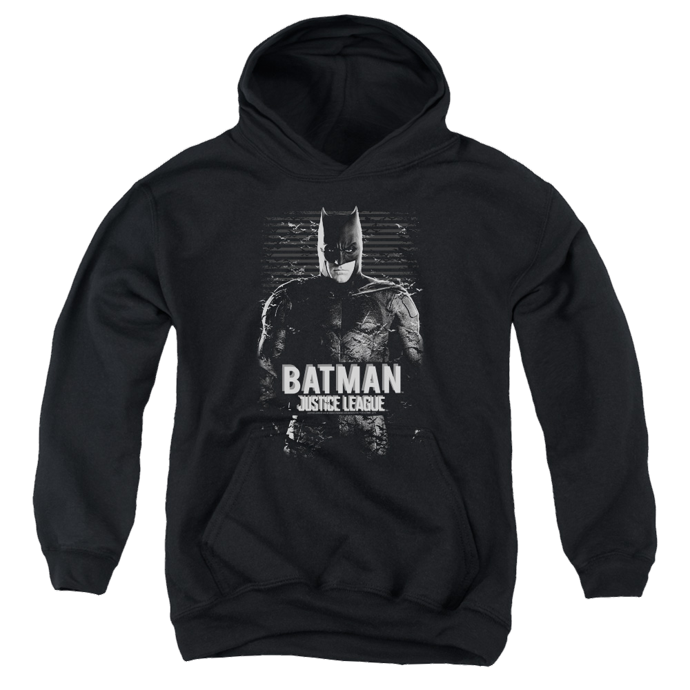 Justice League Movie Batman - Youth Hoodie Youth Hoodie (Ages 8-12) Justice League   