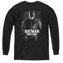 Justice League Movie Batman - Youth Long Sleeve T-Shirt Youth Long Sleeve T-Shirt Justice League   