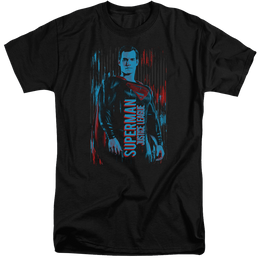 Justice League Superman Men's Tall Fit T-Shirt Men's Tall Fit T-Shirt Justice League   
