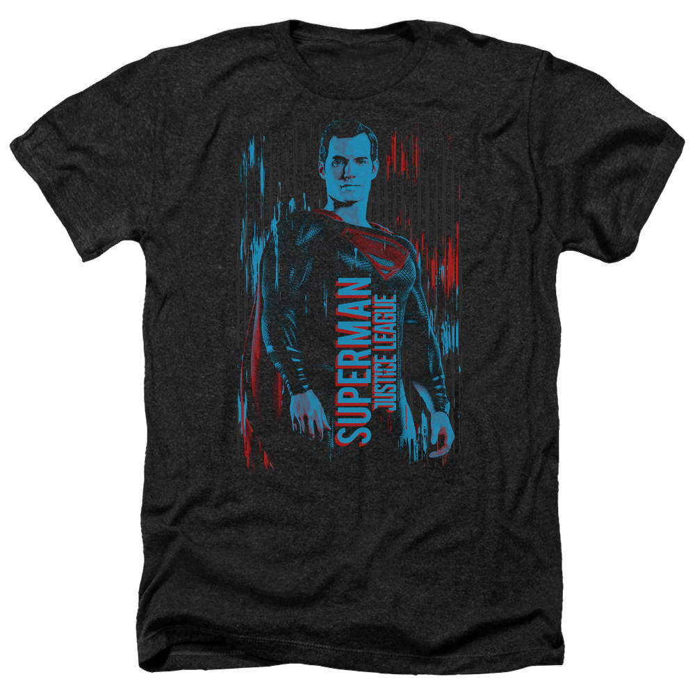 Justice League Superman Men's Heather T-Shirt Men's Heather T-Shirt Justice League   