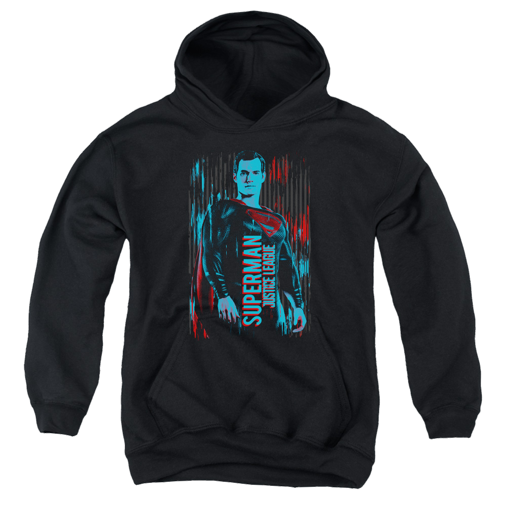 Justice League Movie Superman - Youth Hoodie Youth Hoodie (Ages 8-12) Justice League   