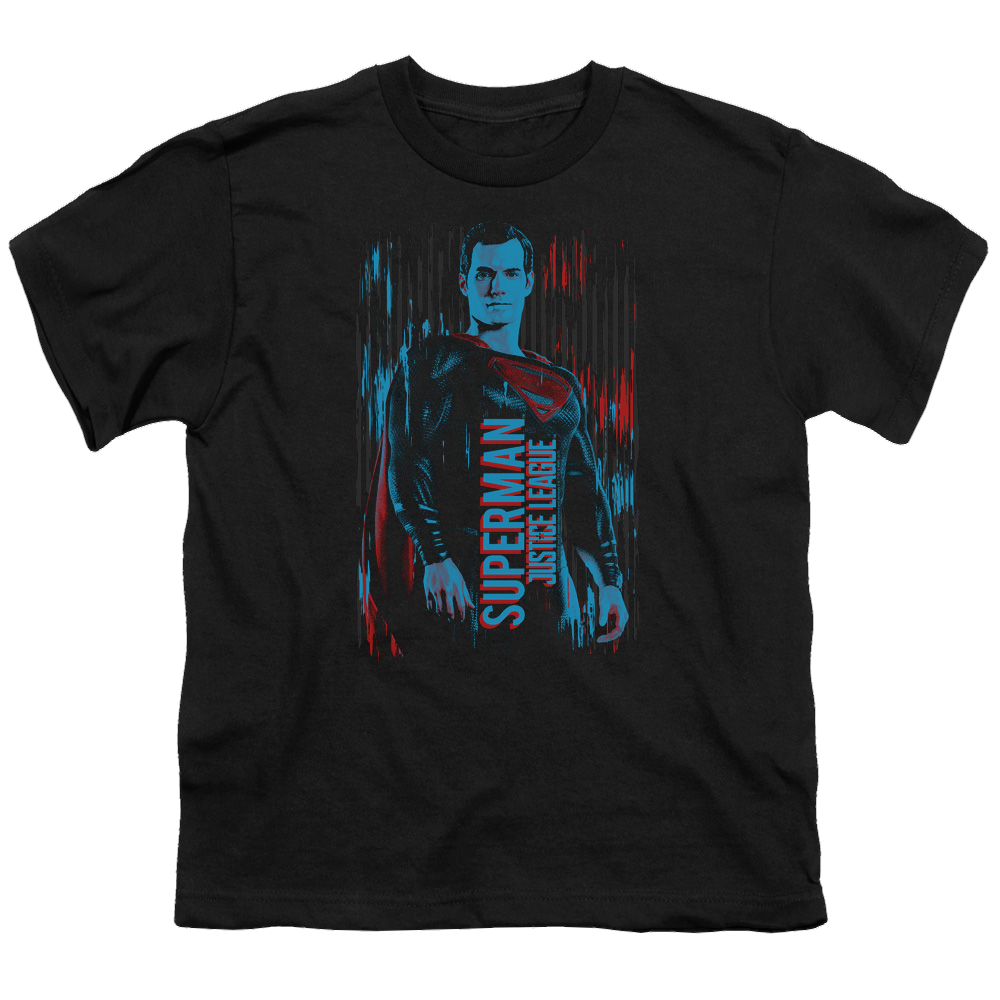 Justice League Movie Superman - Youth T-Shirt Youth T-Shirt (Ages 8-12) Justice League   