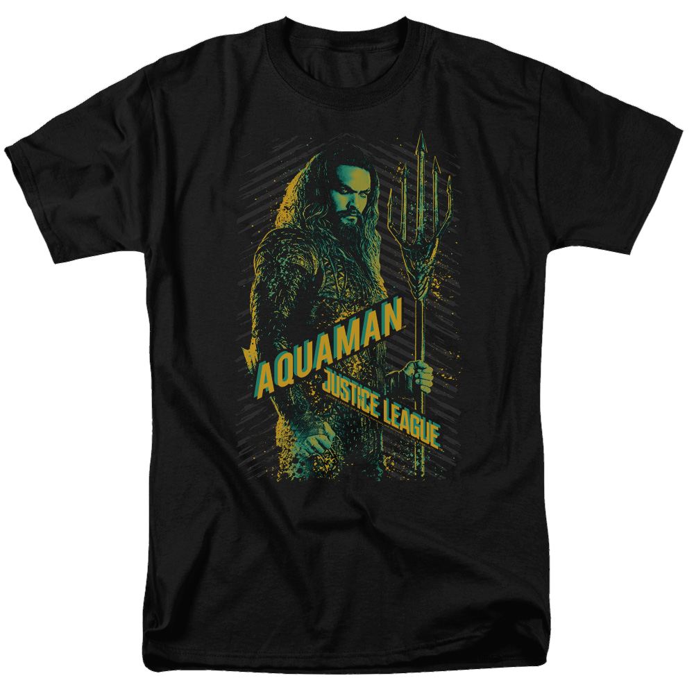 Justice League Aquaman Men's Regular Fit T-Shirt Men's Regular Fit T-Shirt Justice League   