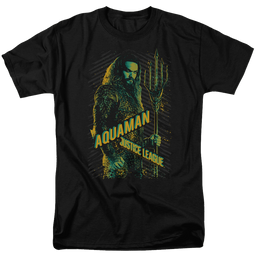 Justice League Aquaman Men's Regular Fit T-Shirt Men's Regular Fit T-Shirt Justice League   