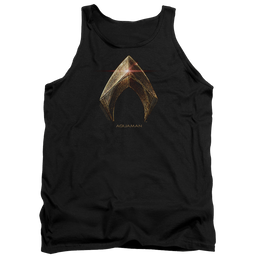 Justice League Aquaman Logo Men's Tank Men's Tank Justice League   