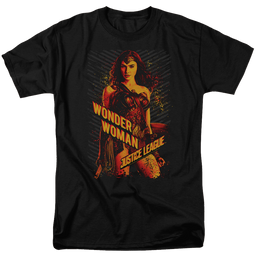 Justice League Wonder Woman Men's Regular Fit T-Shirt Men's Regular Fit T-Shirt Justice League   