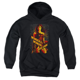 Justice League Movie Wonder Woman - Youth Hoodie Youth Hoodie (Ages 8-12) Justice League   