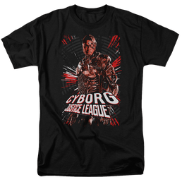 Justice League Cyborg Men's Regular Fit T-Shirt Men's Regular Fit T-Shirt Justice League   