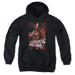 Justice League Movie Cyborg - Youth Hoodie Youth Hoodie (Ages 8-12) Justice League   