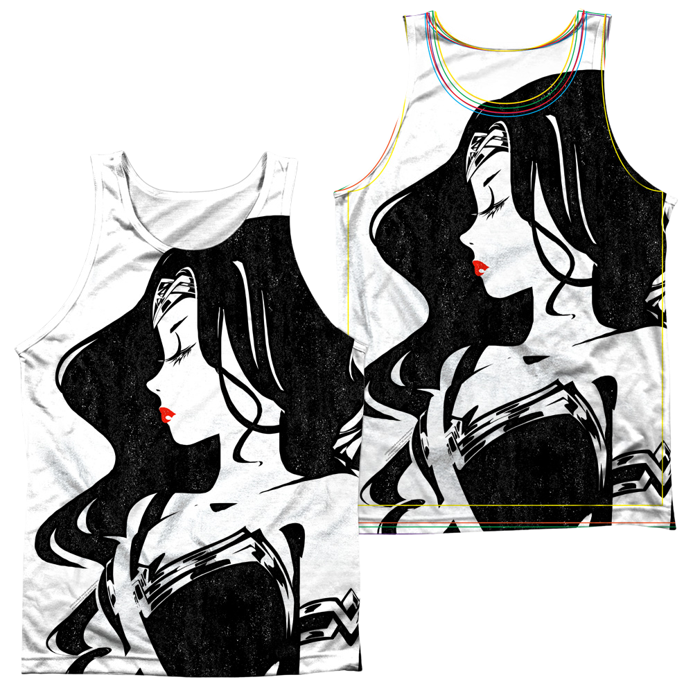 Justice League Ww Profile Men's All Over Print Tank Men's All Over Print Tank Justice League   
