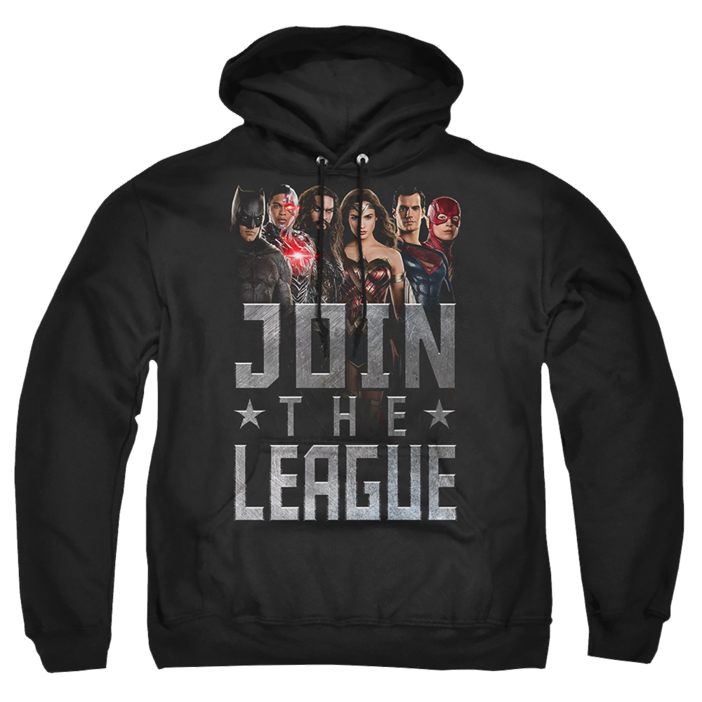 Justice League Join The League Pullover Hoodie Pullover Hoodie Justice League   