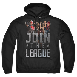 Justice League Join The League Pullover Hoodie Pullover Hoodie Justice League   