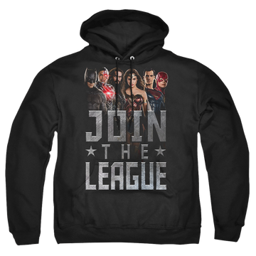 Justice League Join The League Pullover Hoodie Pullover Hoodie Justice League   
