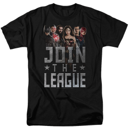 Justice League Join The League Men's Regular Fit T-Shirt Men's Regular Fit T-Shirt Justice League   