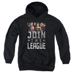 Justice League Movie Join The League - Youth Hoodie Youth Hoodie (Ages 8-12) Justice League   